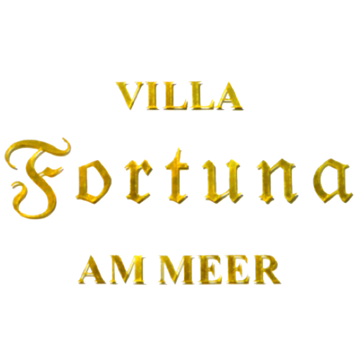 Logo in goldenen Buchstaben